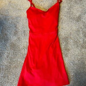 Red Women's sporty Dress